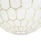 Hello Honey® Capiz Honeycomb Globe Pendant Light